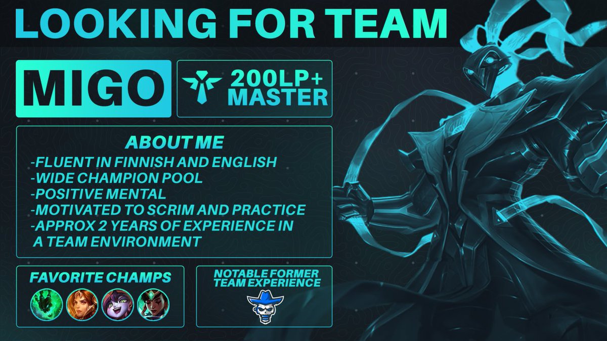 Support LFT, leaguepedia and opgg in the comments