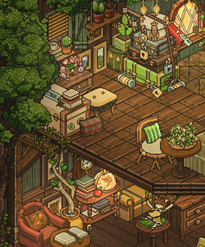 Koiicoco's tweet photo. 🌳Tsuki house🌳
build on @habboxfrance 

#tsukiodyssey https://t.co/7fwzuCHkTa