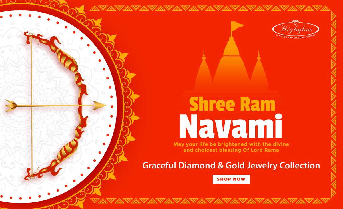Highglow2's tweet photo. Highglow wishing you and your family a hearty Sri Ram Navami!

https://t.co/wReP3CXdQS

#Ram #RamNavami #Indian #Jewelry #Gold #Diamond #IndianJewelry https://t.co/nZ7e2AzMLK