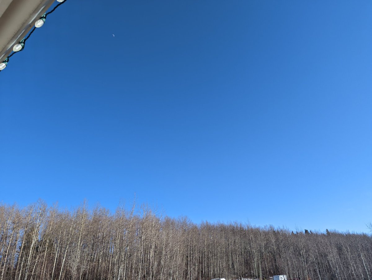 2BudzMedia's tweet photo. Today's view! Blowing clouds at a cloudless sky https://t.co/R8OA2Gjvx5