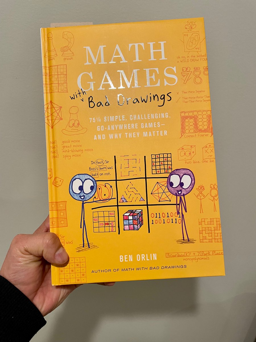 drrajshah's tweet photo. Got full ROI on my investment in Math Games with Bad Drawings in one day! @benorlin 
Playing dandelions with my nephew. 
Just scratched the surface but the book is AMAZING so far. ♥️ https://t.co/cNhrL3cd54