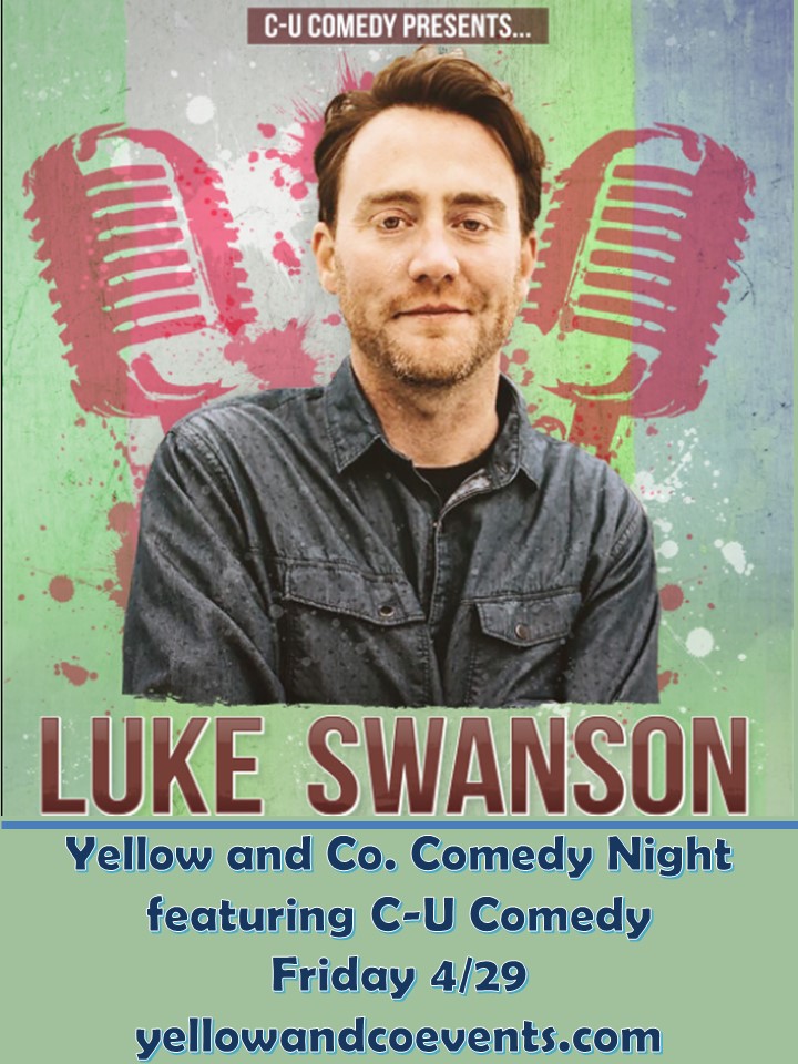 Woo Hoo... <a href="/CUComedy/">C-U Comedy</a> has lined up a great comedian for our next Comedy show on Friday 4/29!
