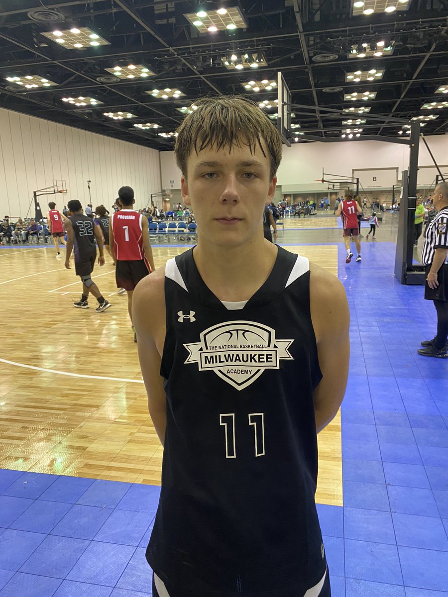 6’3 Jake Thomsen was the best two way player in Indianapolis this weekend. Continues to average 4 threes a game and is always in the right spots. Plays the game with passion and poise. College ready SG. <a href="/PHCircuit/">Prep Hoops Circuit 🏀</a> <a href="/PrepHoops_WI/">Prep Hoops Wisconsin</a>