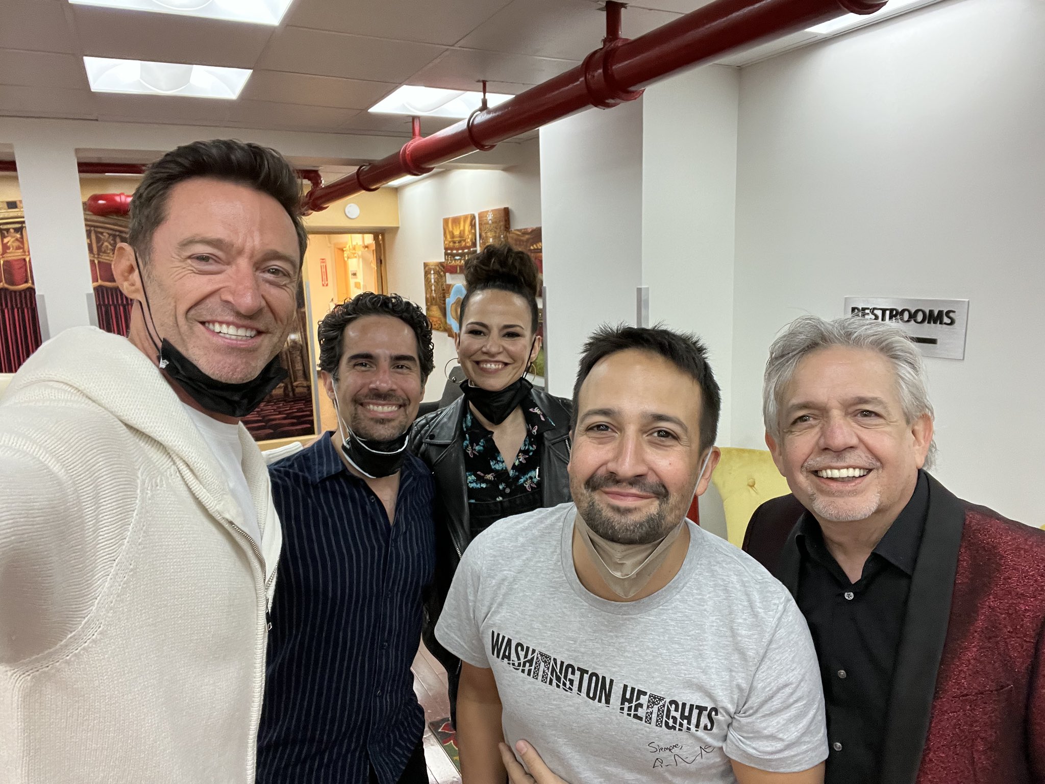Lin Manuel Miranda on X Thanks for coming uptown before a matinee RealHughJackman The Greatest Showman is such an insane unicorn of a musical a wild leap of faith your stories today