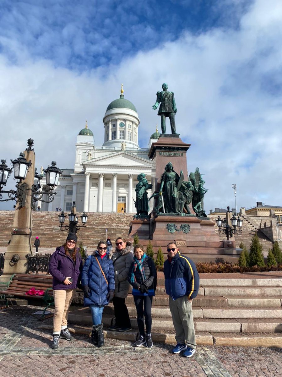 VisitedufinnEs's tweet photo. Mañana iniciamos nuestro Foro de a Educación en Finlandia #Step2022  🎉 y desde este fin de semana previo al evento los participantes se están encontrando y empezando a disfrutar de Helsinki. Bienvenidos!! #educationfinland #Step2022 #visitedufinn https://t.co/9VCzNg2ezC