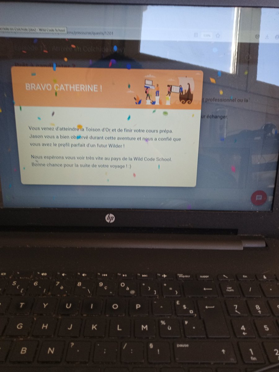 CathieRou's tweet photo. Du nouveau dans mon orientation professionnelle .
L'avenir sera numérique, j'ai donc passé des tests d'informatique.
J'ai obtenue une certification.
Et maintenant je vais faire le dernier test pour rentrer dans un centre de formation de codage en tant que développeuse web. https://t.co/L6blWQQUvr