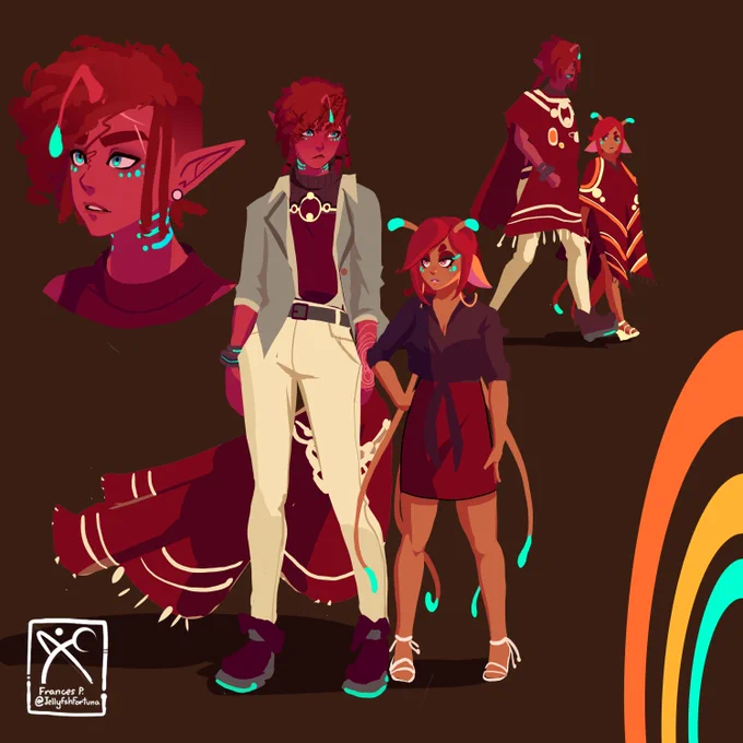 Concept work on an important character from my project. Meet Ghost

OC Ghost (and Fiffa) 