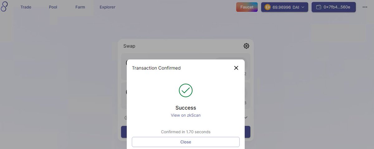 LorenLe175's tweet photo. This is an interesting technology when you talk about the ideas, innovation behind it, I assure you, it will blow your mind off. More info about it via @syncswap #L222 #zkSync #Layer2 #ZKRollup #testnet #Ethereum #DeFi

https://t.co/0rTRFxMUxV https://t.co/9i1B3JWwfd