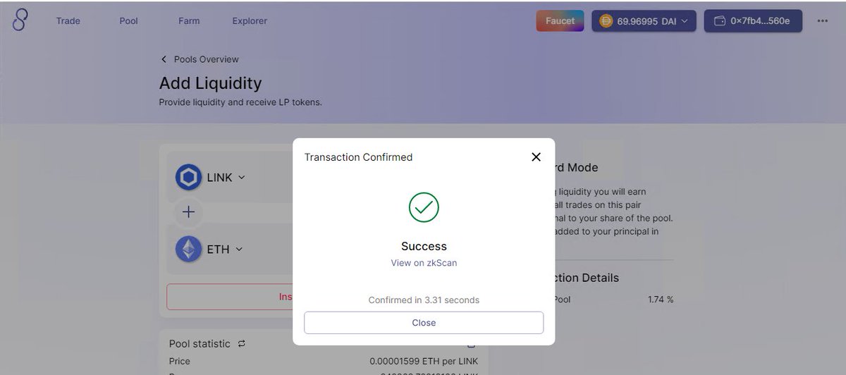 LorenLe175's tweet photo. This is an interesting technology when you talk about the ideas, innovation behind it, I assure you, it will blow your mind off. More info about it via @syncswap #L222 #zkSync #Layer2 #ZKRollup #testnet #Ethereum #DeFi

https://t.co/0rTRFxMUxV https://t.co/9i1B3JWwfd