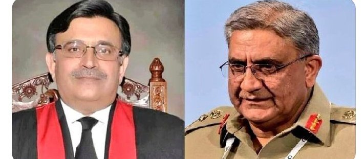 tahazia's tweet photo. Not only civilians take oath but you 2 gentlemen too also are under oath to protect the motherland and institutions. 
#BajwaSurrender https://t.co/sWJkw9E0f6