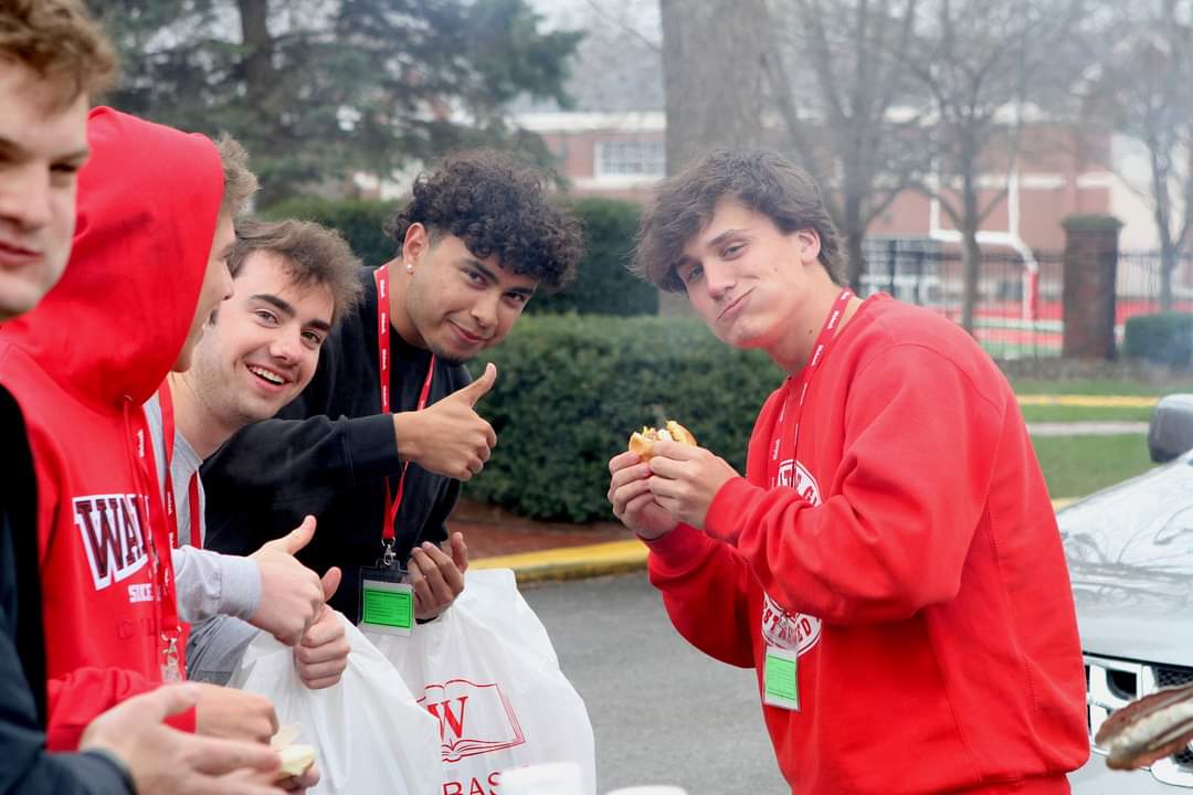 HStultsH's tweet photo. I spy some awesome @BishopChatardHS students attending @WabashCollege #admittedstudentweekend! #trojansforlife #WAF https://t.co/JW3iSCCMiW