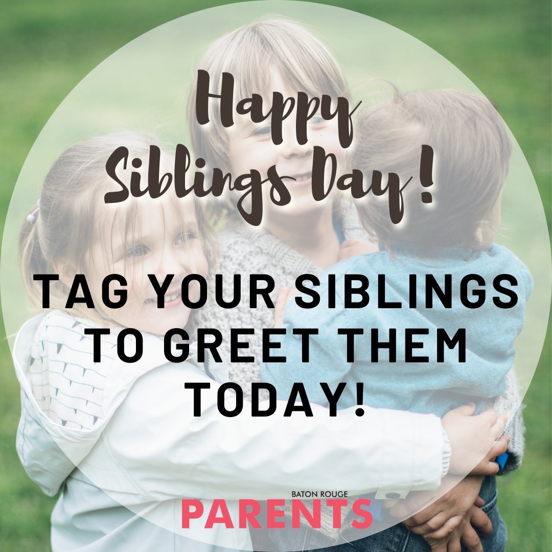 Happy Siblings Day! 👯