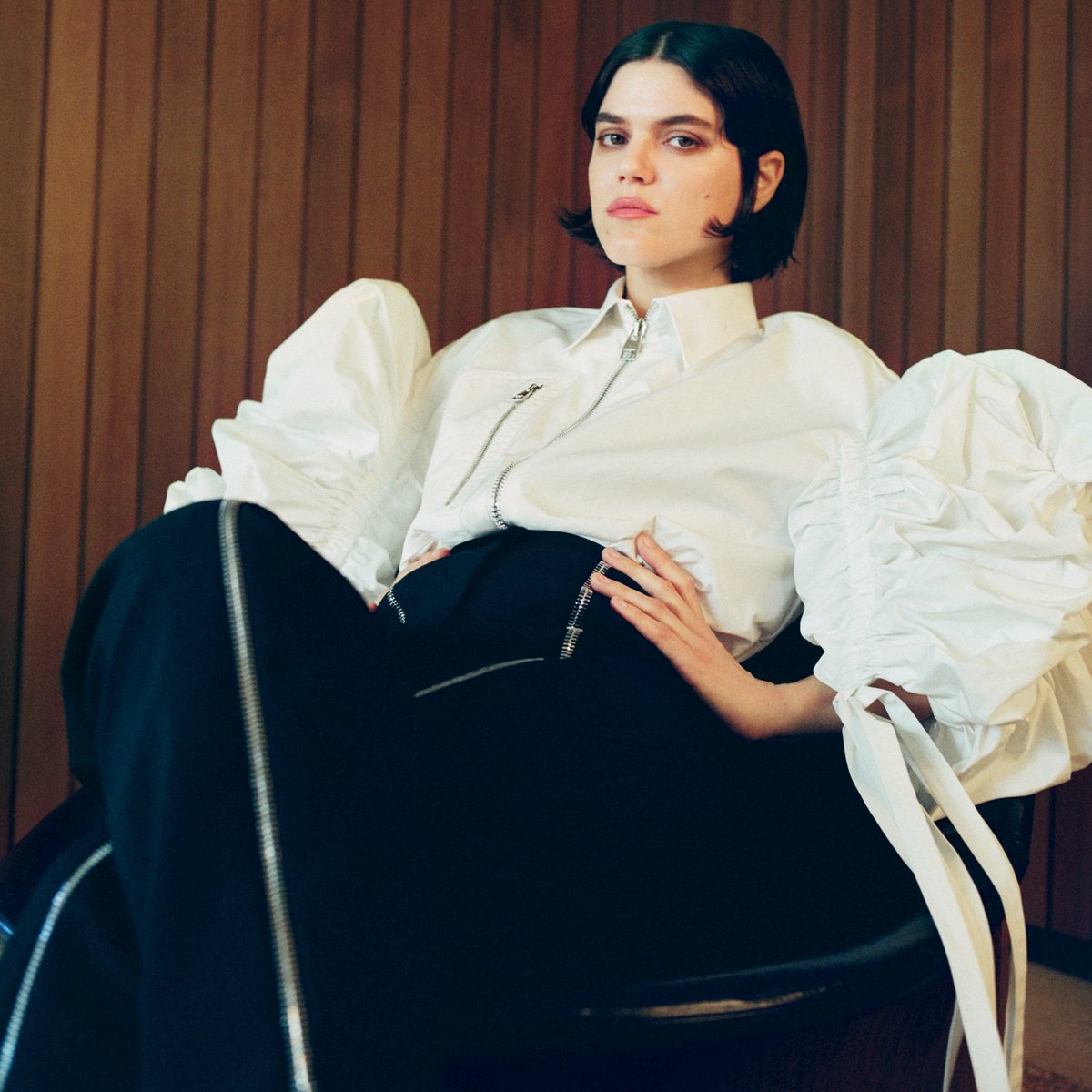 Back on stage, meet LA-based singer-songwriter SoKo as she models the latest from @McQueen: bddy.me/3unDLtk