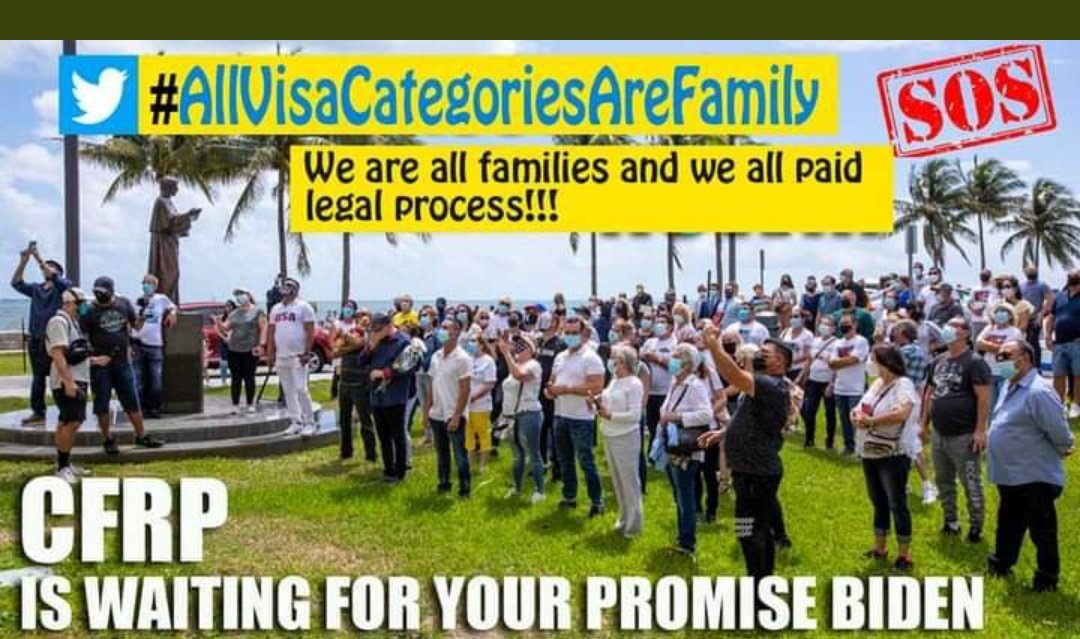 APOYEMOS TODOS LA CATEGORÍA NO IMPORTA NO SOMOS NÚMEROS TODOS SOMOS FAMILIA 🙏🏻 #ConsularServicesInCuba #ContinueCFRP #CFRP #allvisacategoriesarefamily
