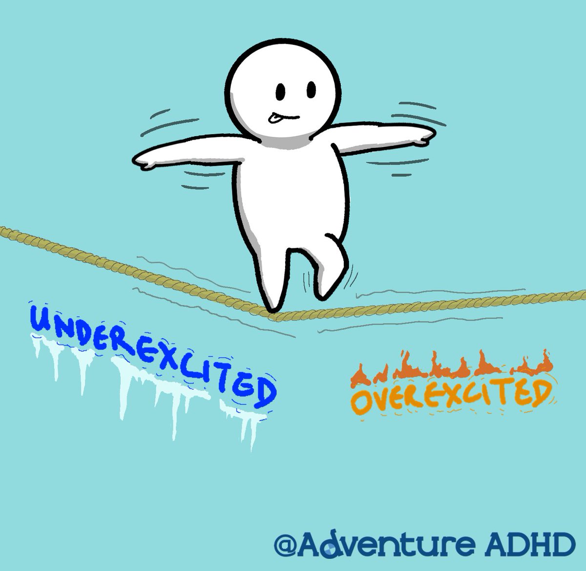 AdventureAdhd's tweet photo. Managing my self-motivation has been an exercise in being centred, between getting too excited about things and not excited enough

Keeping balance isn't boring

It has been one of the hardest things for me to do https://t.co/iBEpj1nu3E