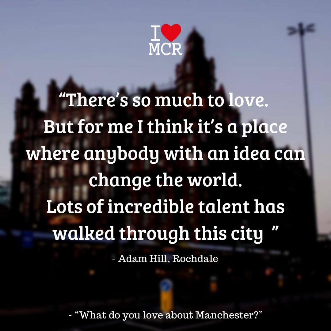 I Love Manchester tweet media