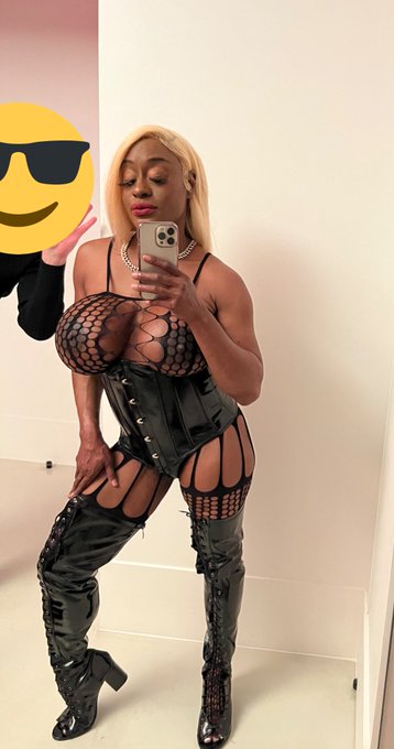 Keep getting better and let them watch https://t.co/sWvjUL3Ho0 #fitness #ebonygoddess #thighhighboot<a href="/tag/fitness"class="tags"><span>#fitness</span></a><a href="/tag/bdsm"class="tags"><span>#bdsm</span></a><a href="/tag/nyc"class="tags"><span>#nyc</span></a><a href="/tag/dominatrix"class="tags"><span>#dominatrix</span></a><a href="/tag/fishnets"class="tags"><span>#fishnets</span></a><a href="/tag/adultwork"class="tags"><span>#adultwork</span></a>