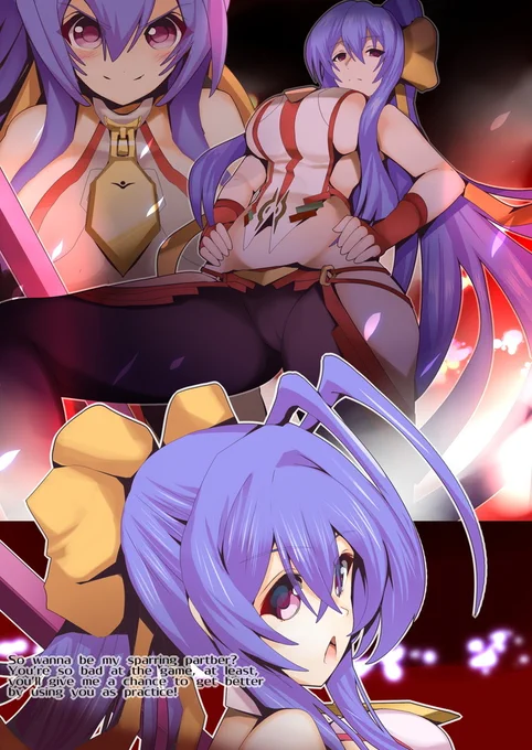 スケブ ブレイブルー マイ=ナツメ #ブレイブルー #マイ=ナツメ https://t.co/binKLDI6wc 