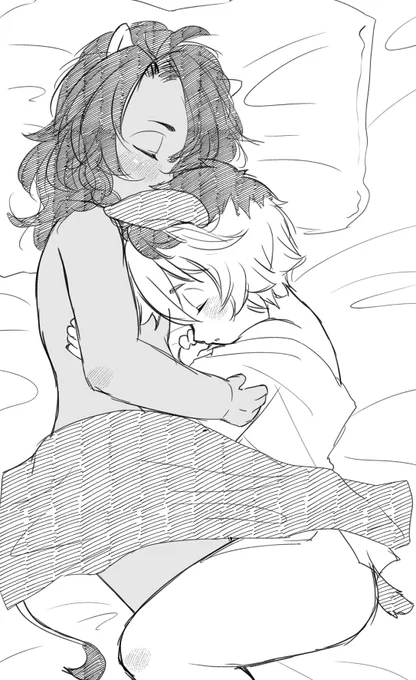 #twst_BL レオラギ
※※年齢操作注意※※
再掲

お気に入りショタも見てって 