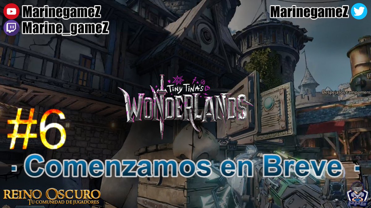 MarinegameZ's tweet photo. Vamos a la partida de rol con Tiny Tina. Capítulo #6
--> https://t.co/48egyDauE7 https://t.co/gUzSuNEucj