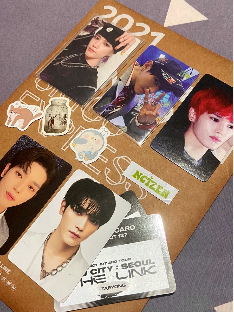 jaehyunpeach127's tweet photo. Hi @tyongbokkii Taeyong set arrived safely thank you so much also for the freebiesโจ #tyb_ty https://t.co/sNS0ynyGQw