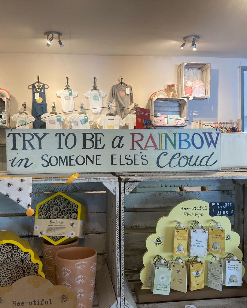 BarnStudioSigns's tweet photo. Some pics of my Signs in situ at the gorgeously renovated The Falls coffee shop (with a splendid view) and gift shop at Aysgarth Falls. 
Do visit if you’re in the Dales for Easter..😌

#handmadesigns #UKGiftHour 
#roomwithaview #asgarthfalls #yorkshiredales https://t.co/roTa6HFQpx