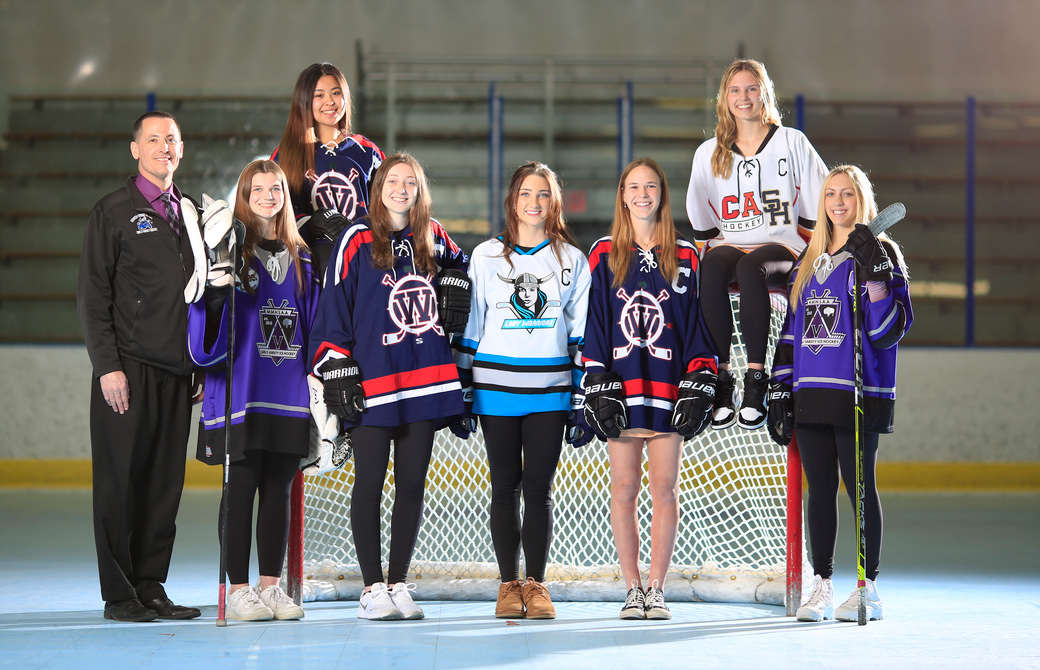 In today's <a href="/TheBuffaloNews/">The Buffalo News</a> (Gallery) Meet the All-Federation Girls hockey first team, led by Player of the Year Aizah Thompson of Williamsville. buffalonews.com/multimedia/pho…