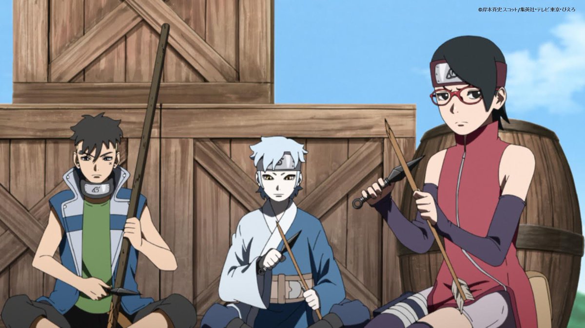 Mitsuki Mitsuki On Today S Episode Mitsuki Sarada Boruto Kawaki Boruto244 T Co Rqnnm7xwi0 Twitter