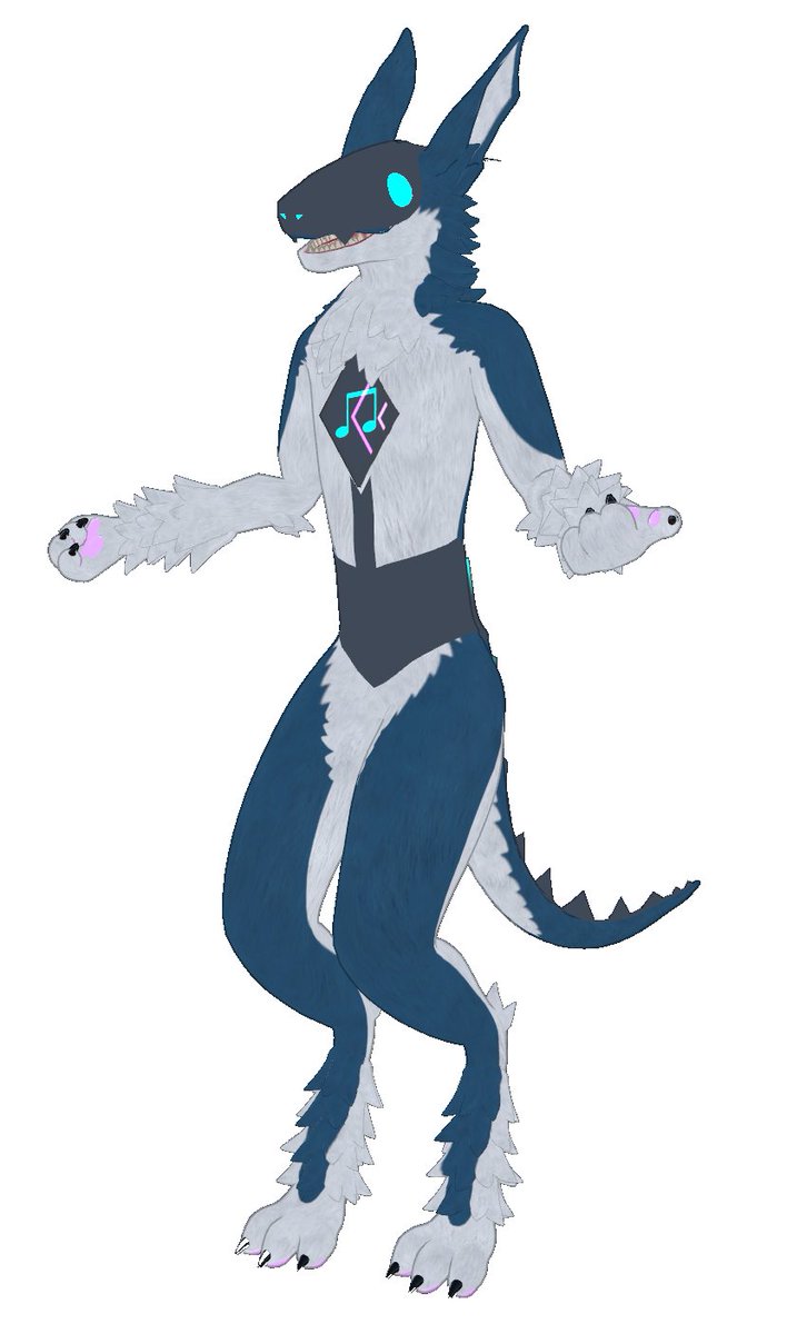 LegatoArt's tweet photo. i finally got some good pics of the retexture work I've done, Take a look! #vrchat #furryart https://t.co/h6CYRgX2yP