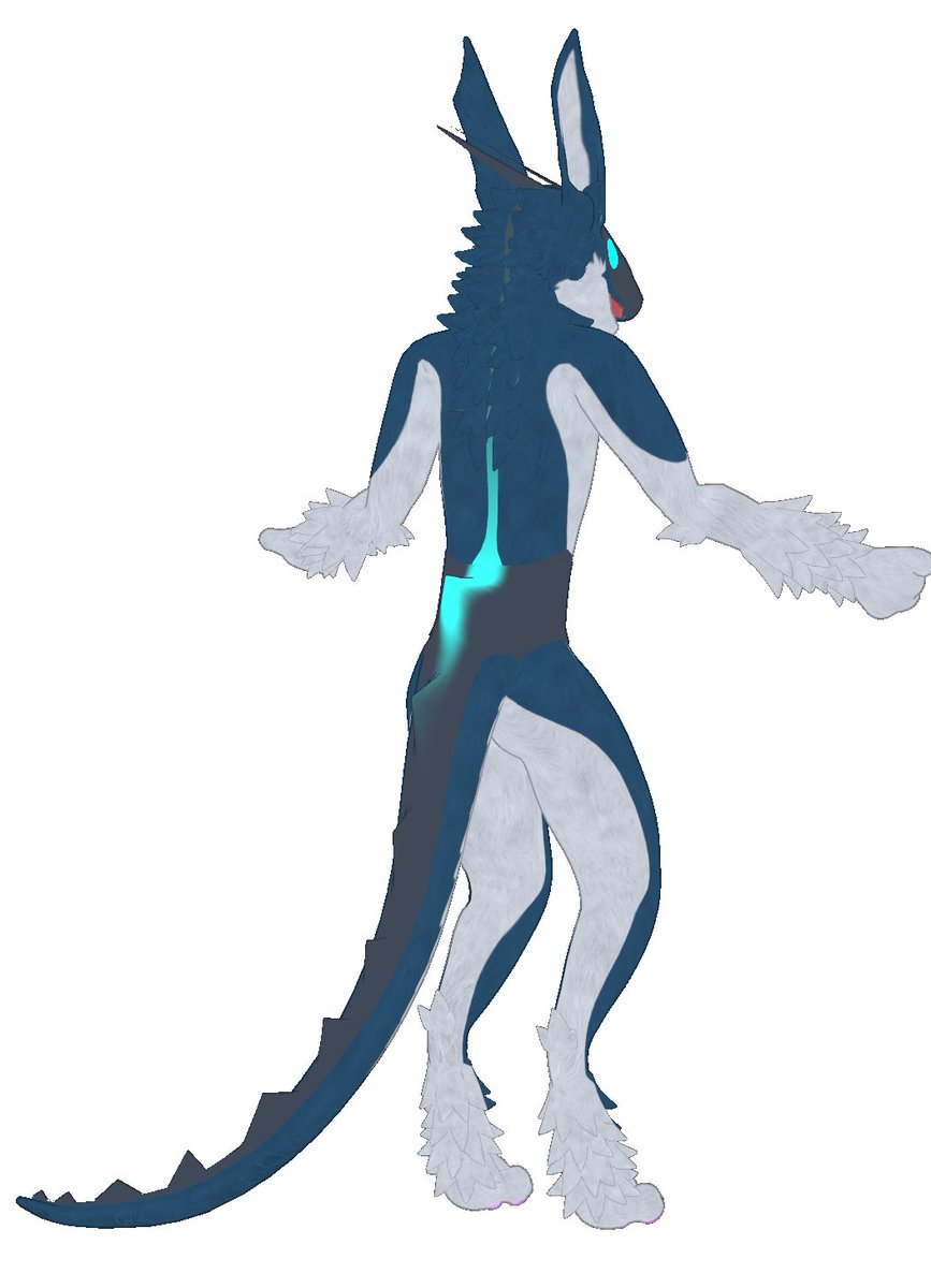 LegatoArt's tweet photo. i finally got some good pics of the retexture work I've done, Take a look! #vrchat #furryart https://t.co/h6CYRgX2yP