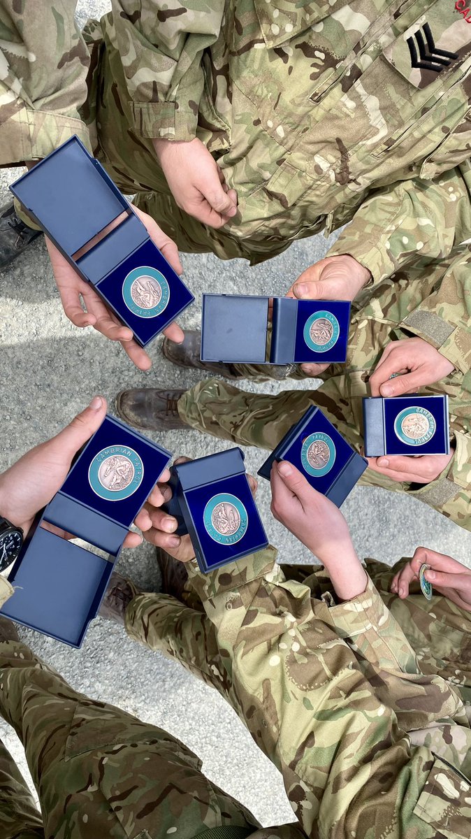 Congratulations to our wonderful team of 6 cadets!! All awarded a bronze medal for their efforts in this years Cadet Cambrian Patrol Competition 👏👏 We are so proud of your achievement this weekend - well done from us!! @Habsmonmouth #HabsFamily