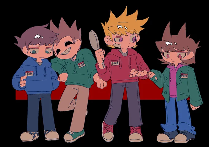 画了官方的 #eddsworld #eddsworldfanart 