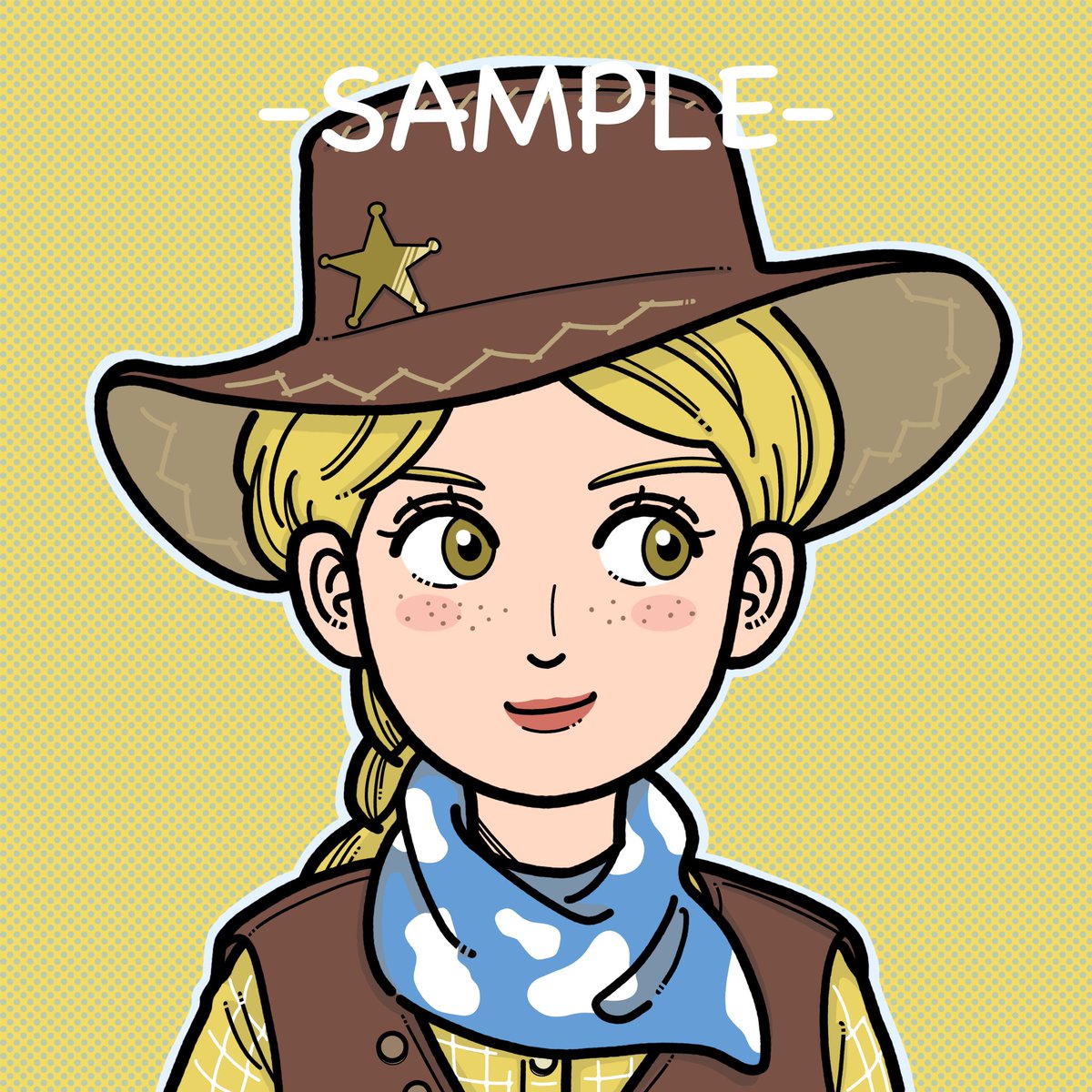 rdb_illust's tweet photo. 🦊
♦︎#ちょい見せWIP♦︎
今回のちょい見せはカウガールStyleです🤠
そばかすのCryptoStyleを初めて描いたけど、これもありですね✨💕
#NFTs #CryptoStyles #AdambyGMO #NFTCommunity
⬇️ Adam by GMO(@AdambyGMO )にて出品中 ⬇️
https://t.co/NIILvoMWRy https://t.co/8MLzezYEqp