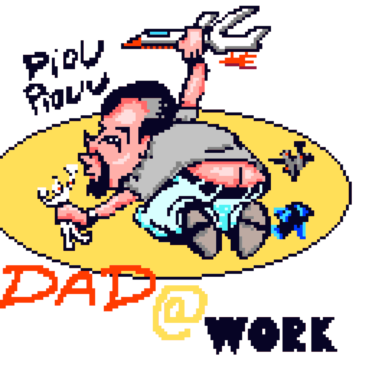 Square2034's tweet photo. Les jouets c est vraiment trop cool ! #pixelart #toys #dadatwork https://t.co/5tRdmQYwyB