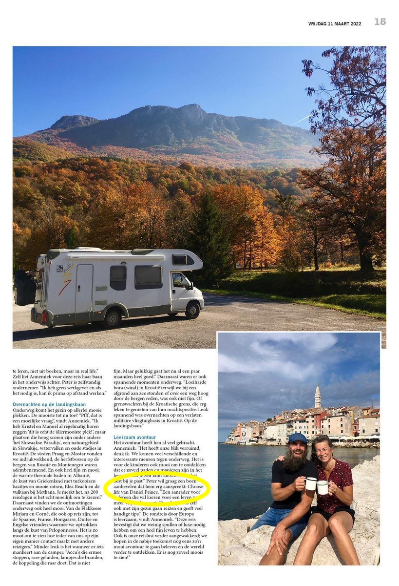 Meerzicht's tweet photo. @PrinceySOV Fam had an interview for local newspaper. Thought worth a chill for your inspirational book. Sorry its in Dutch, but perhaps some other dutchies get inspired by your book and dive in the 🐇🕳️ https://t.co/Orv7pzsti2