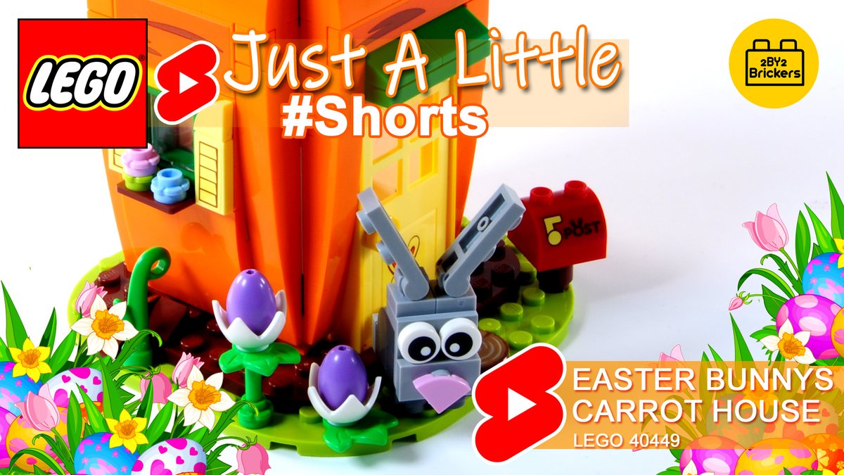 LEGO 40449 Easter Bunnys Carrot House Just A Little #Shorts youtu.be/mWnNlzNoqiw via <a href="/YouTube/">YouTube</a> <a href="/YouTubeCreators/">YouTube Creators</a> <a href="/ShortsYouTube/">#YouTubeShorts</a> <a href="/LEGO_Group/">LEGO</a> <a href="/Gamer123Lego/">GamerLego_123</a> <a href="/CedricDiong/">Lego Gamer 123</a>  
<a href="/oimotoika/">コイちゃん</a> <a href="/missbricksoffun/">MISS BRICKS</a> #fun #Easter #Easterbunny #Easter2022