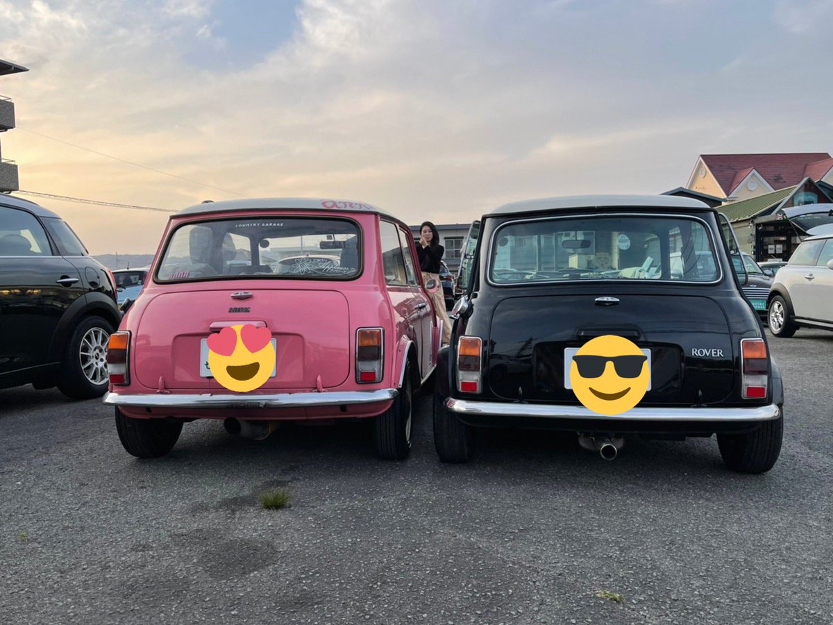 本日、晴れてminiオーナーになった太一さん🥺🥺

#4718
#北川太一
#countrygarage