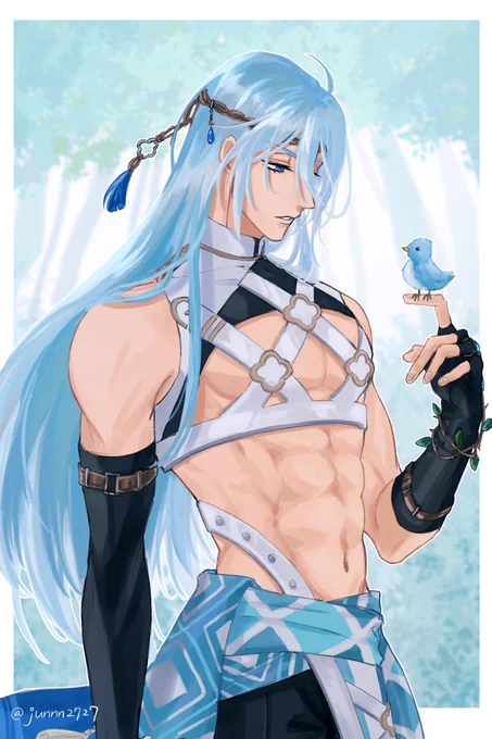 Edmond x Zest for life 
艾德蒙特狩獵祭妄想
#NUcarnival #NUカーニバル #ぬカニ_FA 