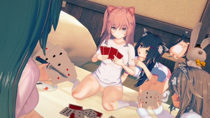 合宿でも危険な香りしかしないうらネコ家…

(公式からSDお借りしています) 