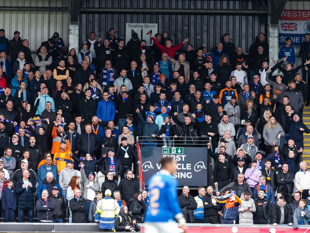 RangersFC's tweet photo. 👏 Thank you for your support today.

📢 Let's get Ibrox roaring on Thursday 👊 https://t.co/OhohUeGq9l