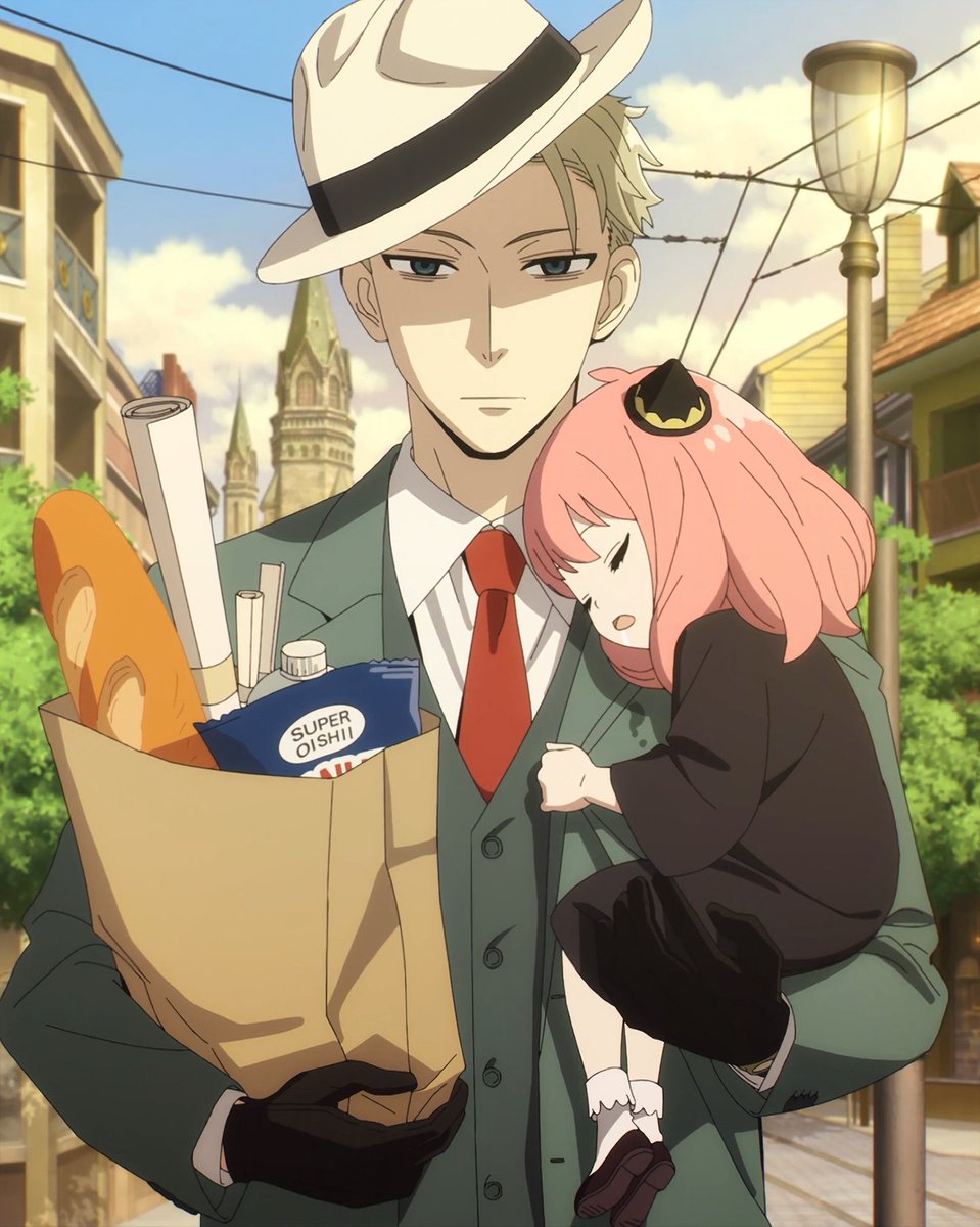 Julius_c_m's tweet photo. Best daddy. Sudah aku duga, Spy x Family adalah best anime saat ini. Episode satu disambut dengan Loid "Mas Senja" Forger dan tingkat lucu Anya Forger. #SPYxFamily #SPY_FAMILY https://t.co/YcY4U7AWqG