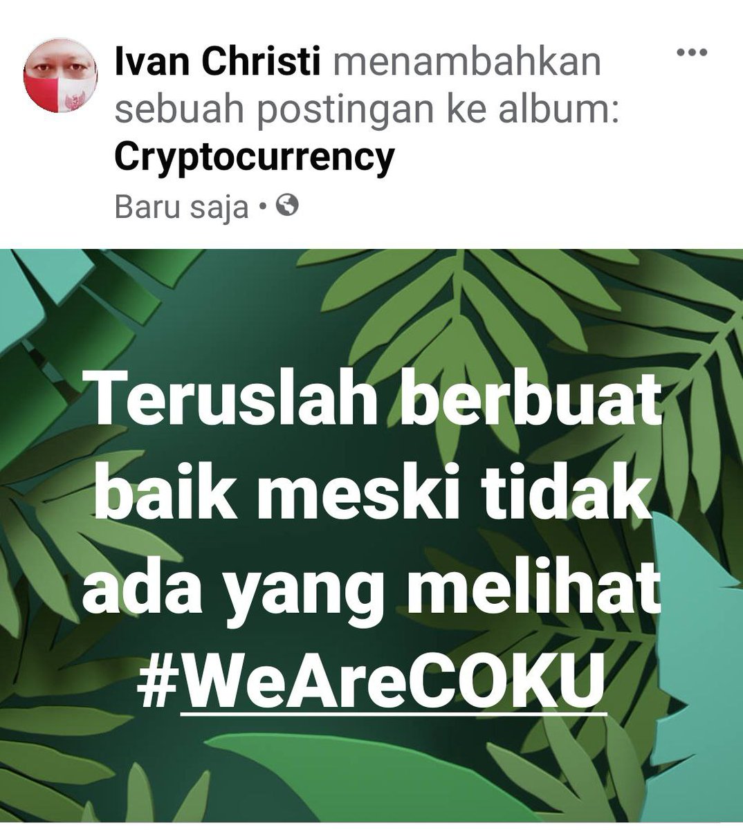 SMunics's tweet photo. #Coku
#WeLoveCoku
#CokuCryptoCurrency 
#CokuListing1Usd
#PasarCoin
#KoperasiEmas
#SaudagarCoin https://t.co/TvVZL4zVzD