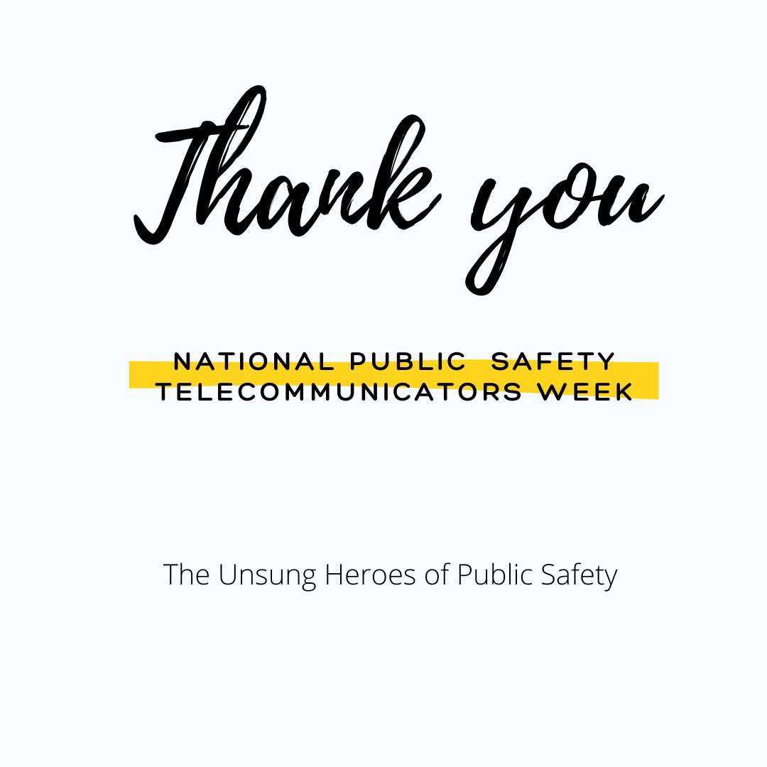 #NationalPublicSafetyTelecommunicatorsWeek.  Recognizing our fantastic Fire Communicators for serving with integrity & compassion every day!
#ThankYou911   #IAM911