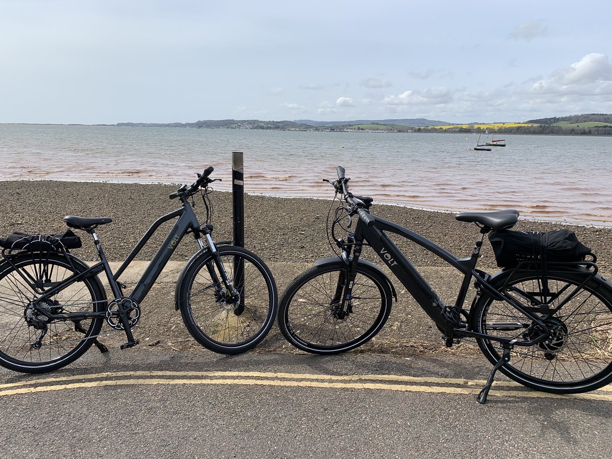 atmytablesw's tweet photo. What a day @VoltBikesUK #cyclingDevon #ebikes #theonlywaytotravel #exeestuarytrail https://t.co/90oo1tH93m