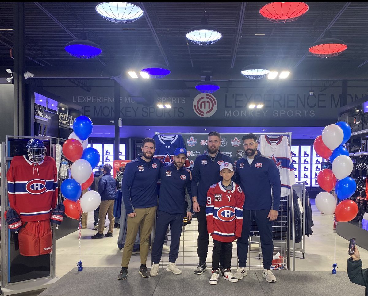 MsKristen19's tweet photo. Brody receiving his Team Quebec Jersey yesterday. What a proud moment. ❤️ 
Thank you Team Quebec and Hockey Monkey Sports for making it such a memorable day for these boys. Let’s go get ‘em! 🔥🏒🔥 https://t.co/sjuKF8XvZ6