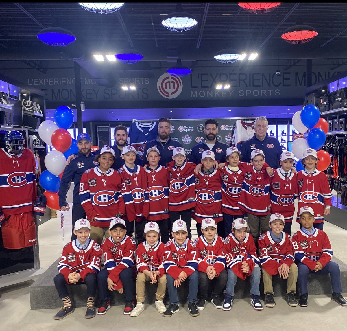 MsKristen19's tweet photo. Brody receiving his Team Quebec Jersey yesterday. What a proud moment. ❤️ 
Thank you Team Quebec and Hockey Monkey Sports for making it such a memorable day for these boys. Let’s go get ‘em! 🔥🏒🔥 https://t.co/sjuKF8XvZ6