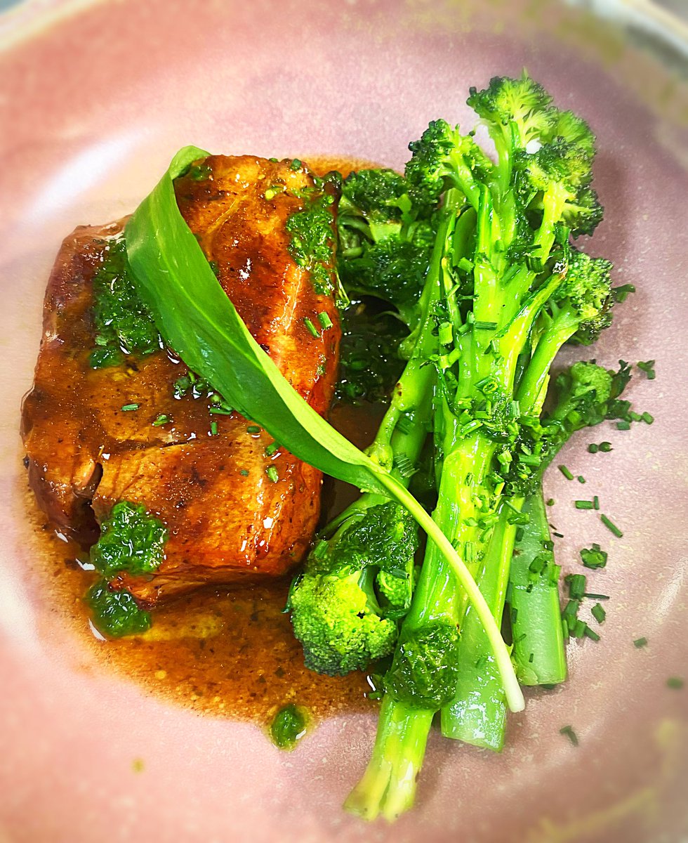 Pressed Lamb Shoulder, @riversfieldfarm Broccoli &amp; Wild Garlic | Served from 5pm #marketmenu #dinner #stathams #fresh #local #food #foodies #irishingredients #irishfood #kilkennyfood #lamb <a href="/tastekilkenny/">#tastekilkenny</a>