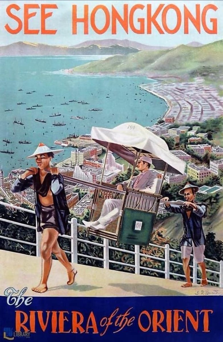 AllTalksVideos's tweet photo. @agent_of_change Real Hong Kong tourism poster during the early colonial era https://t.co/ddCbx0LwlP