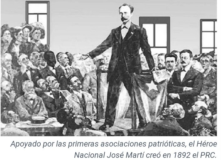La fundación del Partido Revolucionario Cubano forjo para siempre el camino de la unidad, la dignidad y la resistencia de nuestro pueblo y nos reafirmó que nada está por encima de la Patria.
#CubaViveEnSuHistoria 
#Cuba unida vencerá.
Fieles seguidores de las ideas de #Marti.