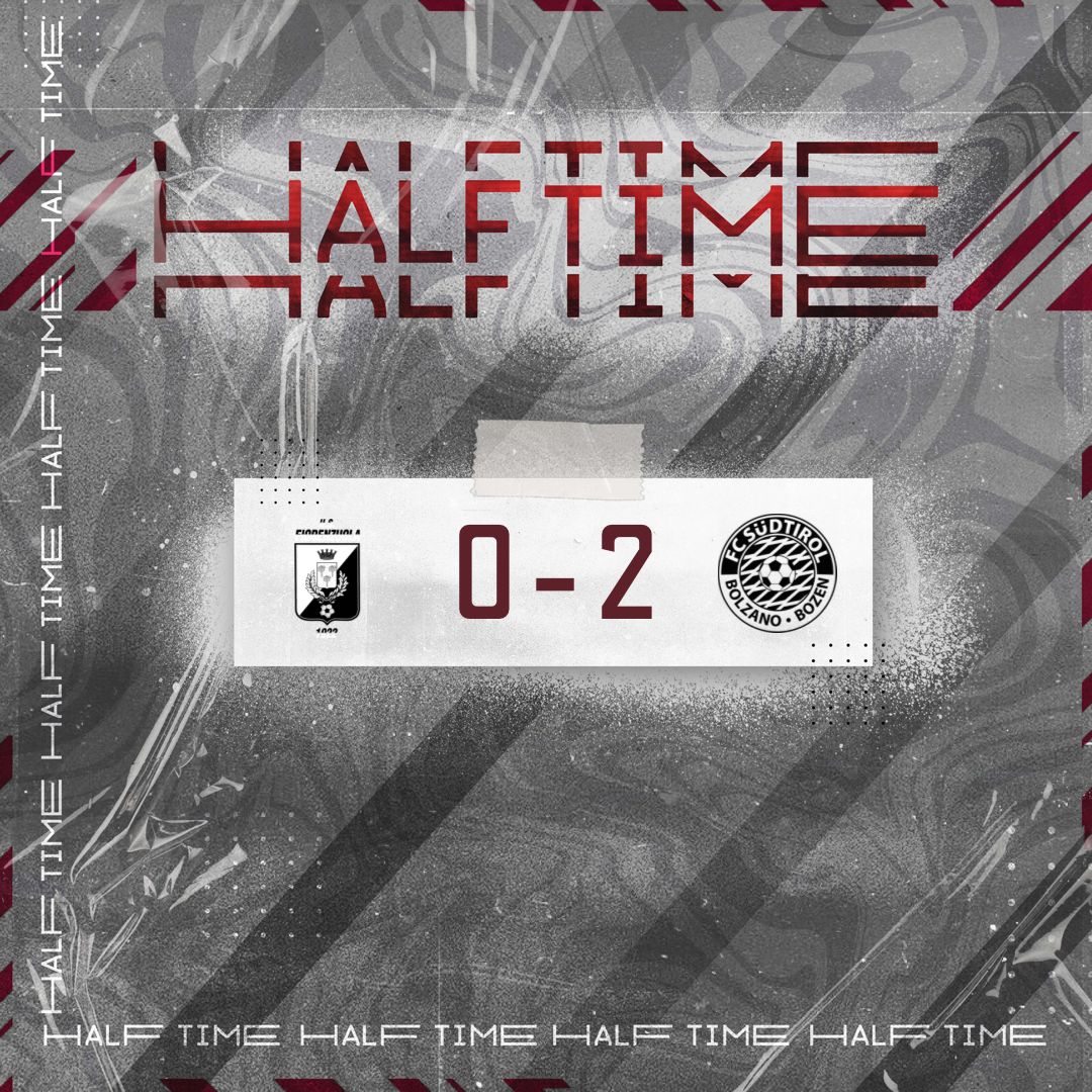 fclubsuedtirol's tweet photo. ⚽️HALF TIME
#DeMarchi in apertura, #Voltan in chiusura di tempo: 0-2!
#FCS #FCSüdtirol #Whitereds #SerieC #passion #FIOFCS #FiorenzuolaFCSüdtirol #10aprile https://t.co/jS15JKSe8I